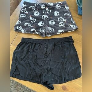 PINK Halloween sleep shorts (2)